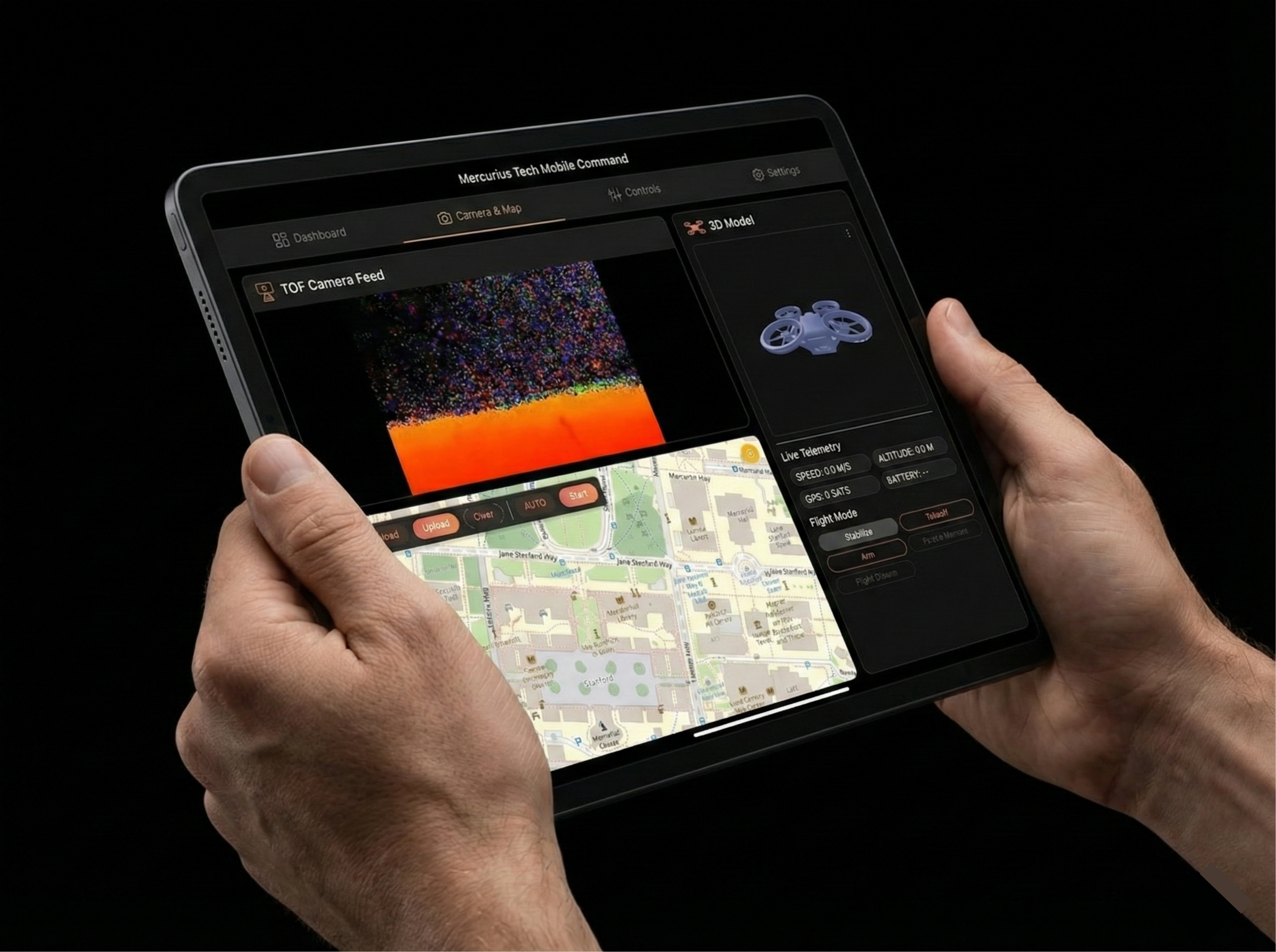 Mobile app control center