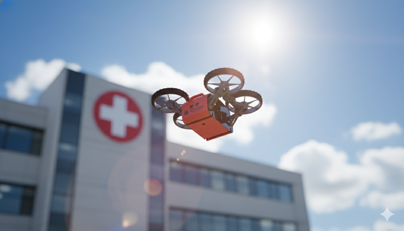 Hospital supply delivery use case