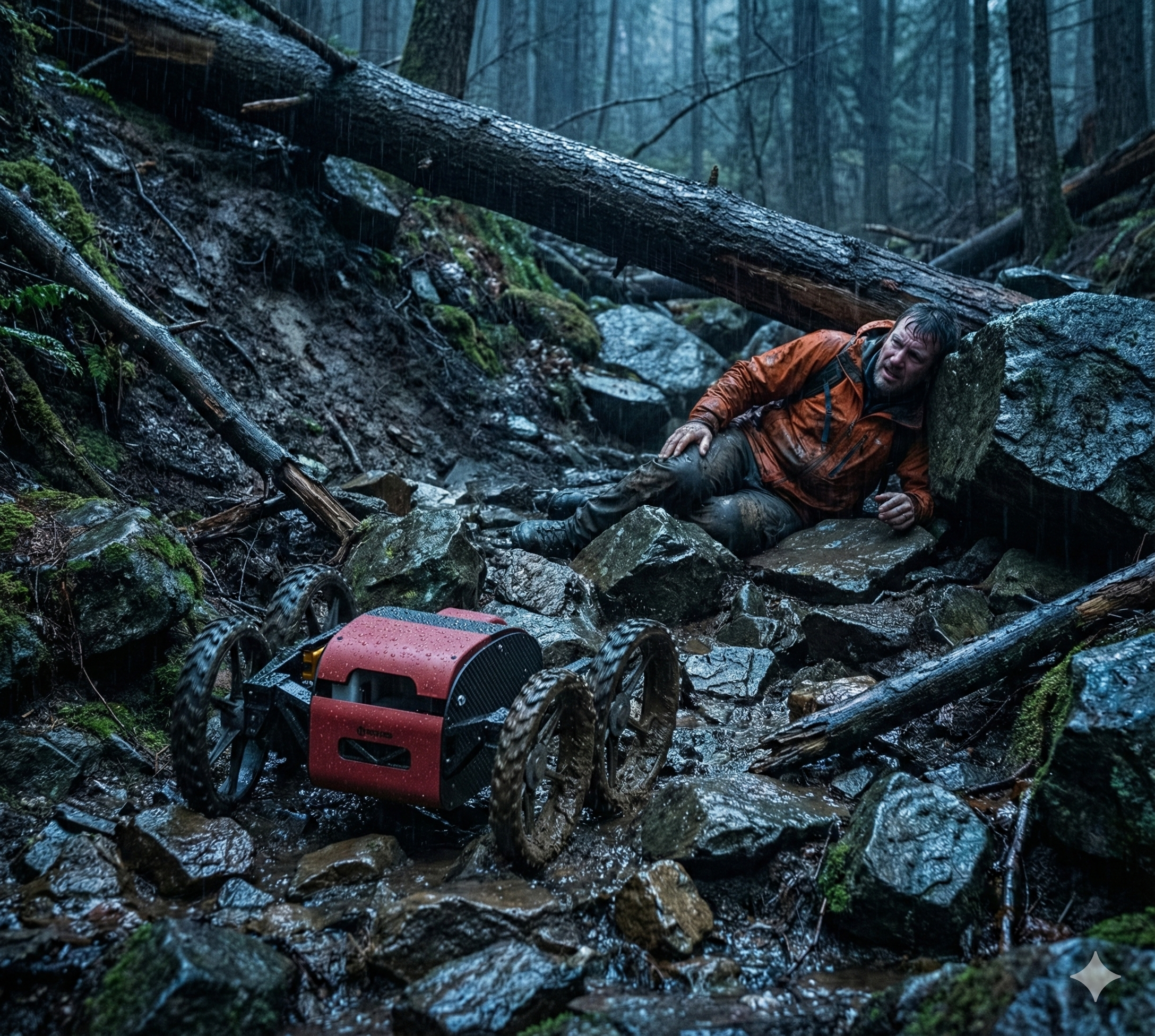 Outdoor search and rescue use case